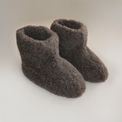 DARK GREY SLIPPER